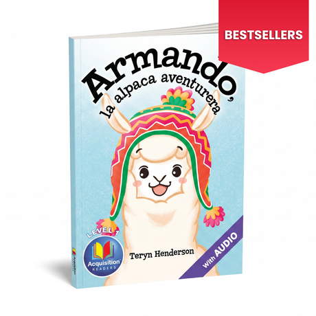 Armando, la alpaca aventurera - Level 1 - Spanish Acquisition™ Reader by Teryn Henderson for Spanish Classrooms