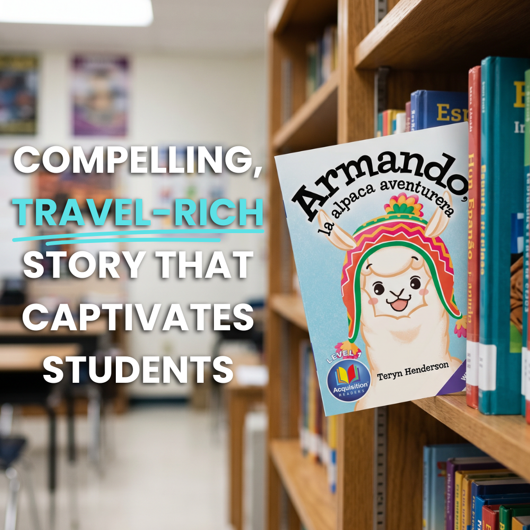 Armando, la alpaca aventurera - Level 1 - Spanish Acquisition™ Reader by Teryn Henderson for Spanish Classrooms