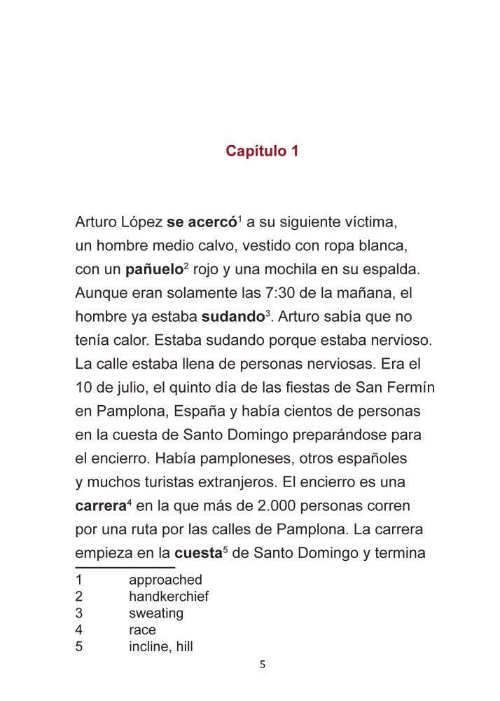 El carterista de Pamplona - Level 3 - Spanish Reader by Bryan Kandel