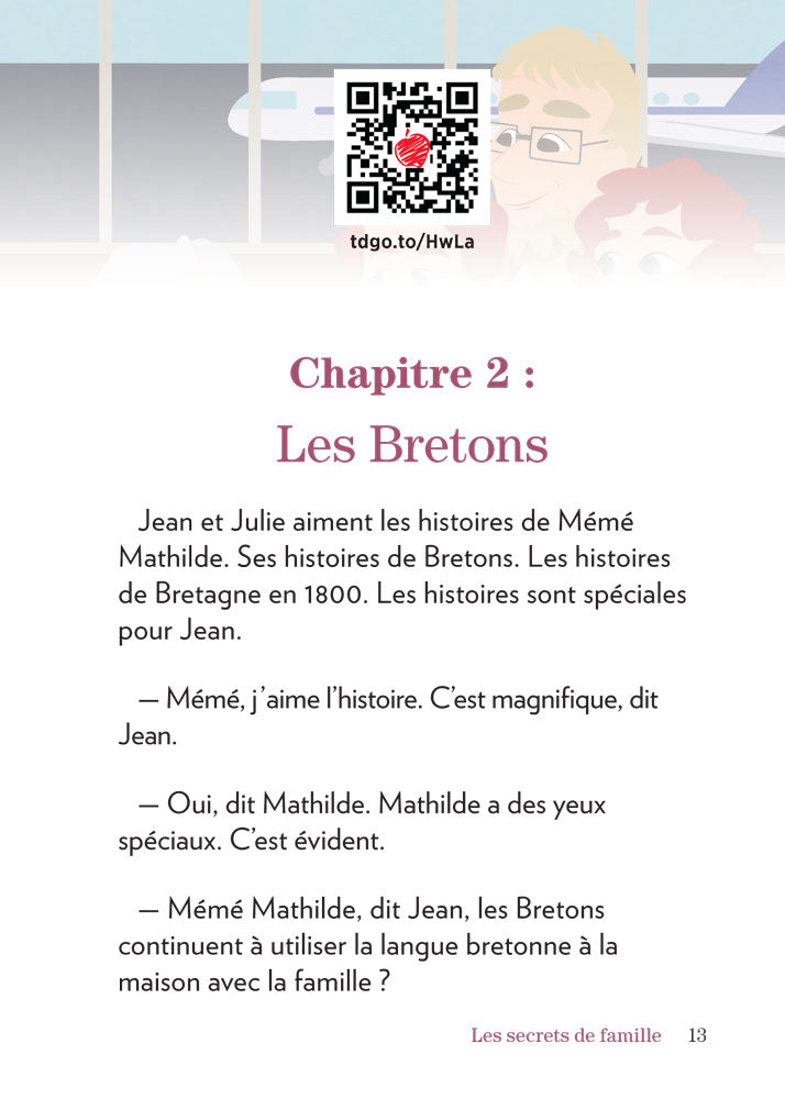 Les secrets de famille French Level 1 Acquisition™ Reader