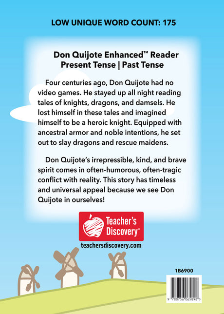 Don Quijote Spanish Level 1–2 Enhanced® Reader