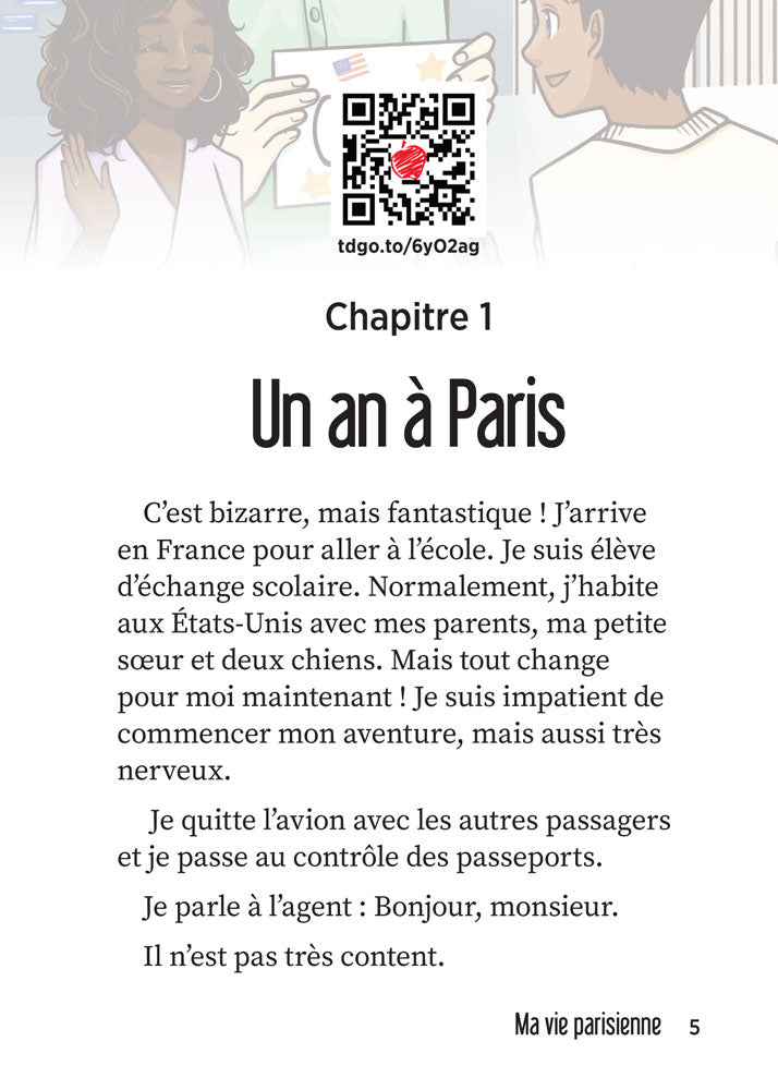 Ma vie parisienne - Level 1 - French Acquisition™ Reader by Kim Thomason