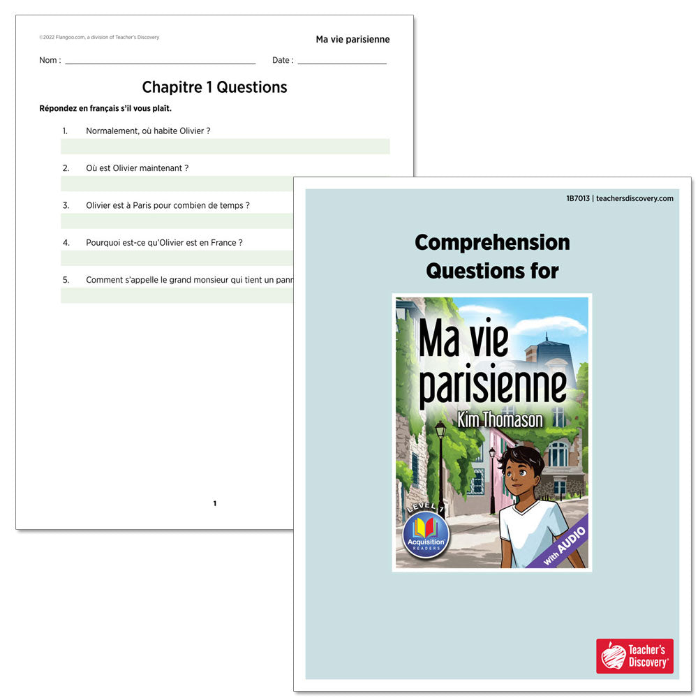 Ma vie parisienne - Level 1 - French Acquisition™ Reader by Kim Thomason