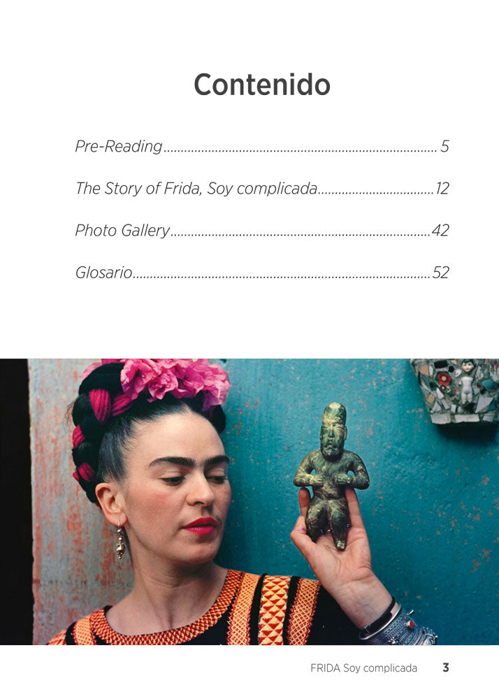 FRIDA Soy complicada - Level 3 - Spanish Reader by Sonia Dolores Estrada Morales