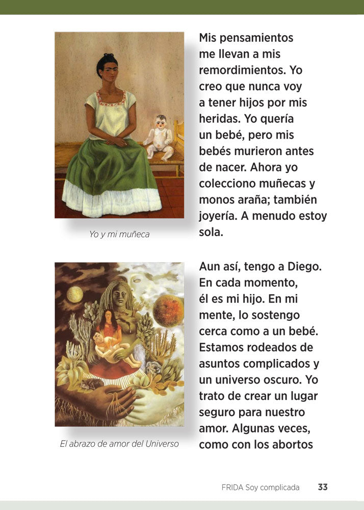 FRIDA Soy complicada Spanish Level 3 Reader