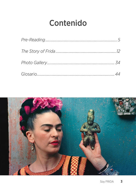 Soy FRIDA - Level 1 - Spanish Reader by Sonia Dolores Estrada Morales