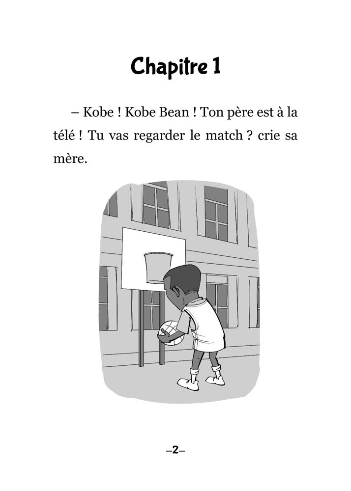 Kobe : Naissance d'une légende (une histoire au présent) French Level 1–2 Reader