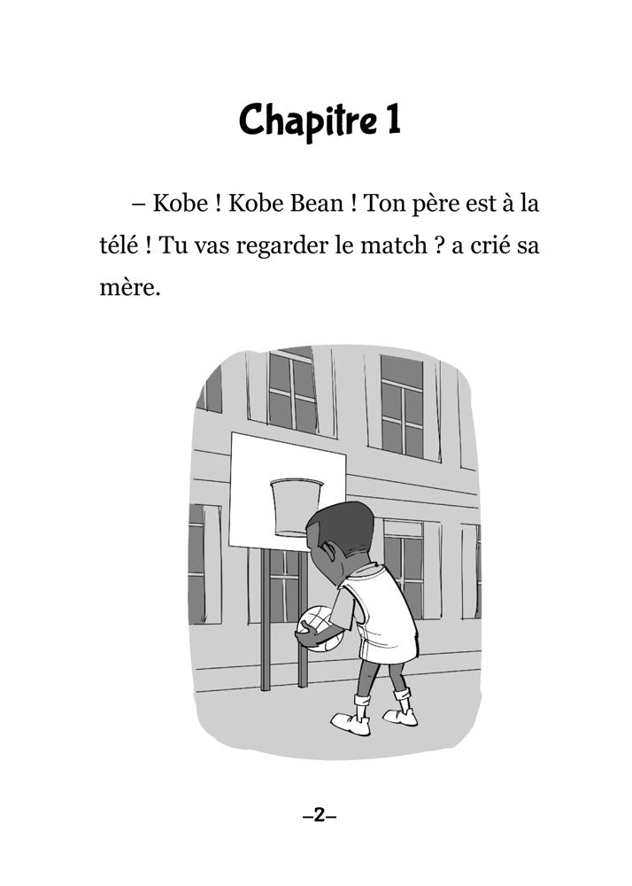 Kobe : Naissance d'une légende (une histoire au passé) French Level 2–3 Reader