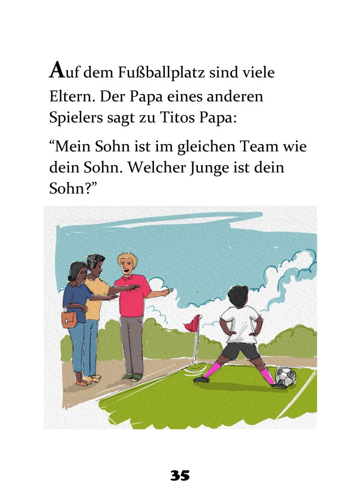 Die Stutzen von Tito German Level 1 Reader