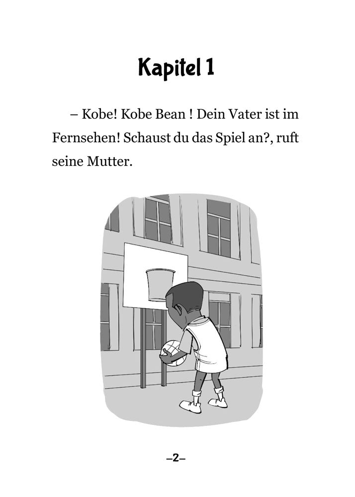 Kobe: Geburt einer Legende (Present Tense) German Level 1–2 Reader