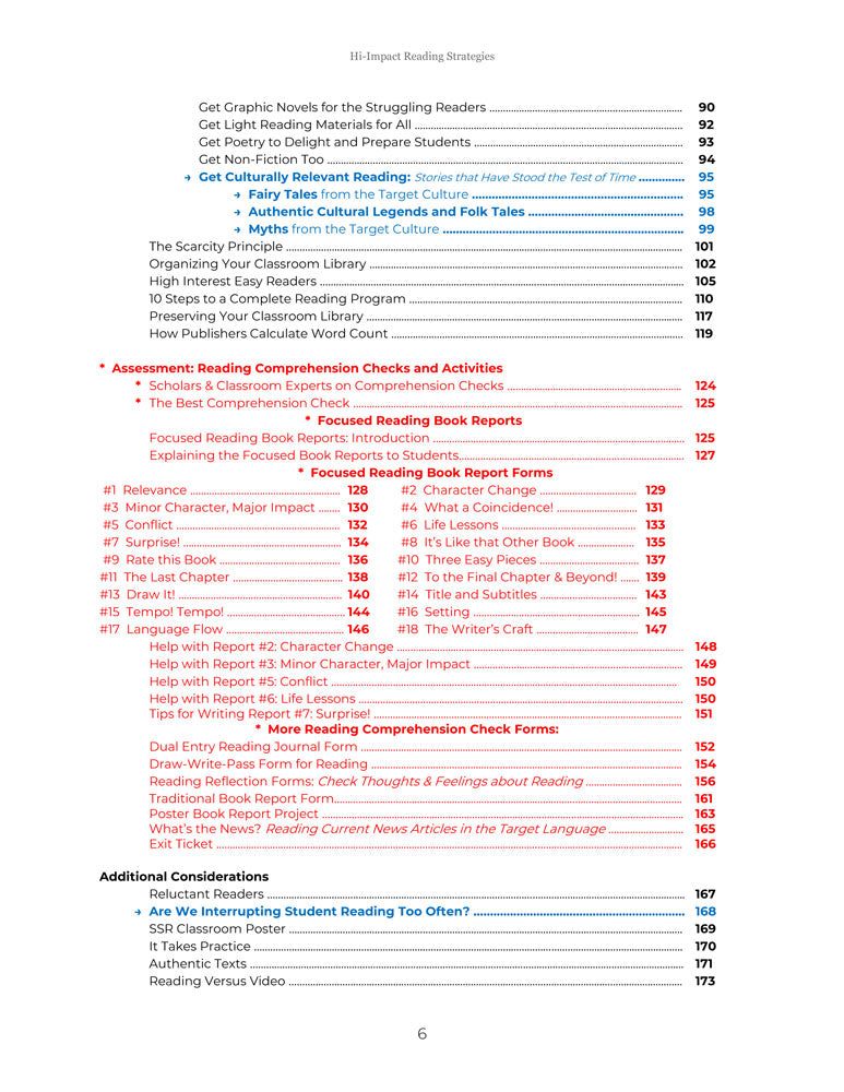 Hi-Impact Reading Strategies Book