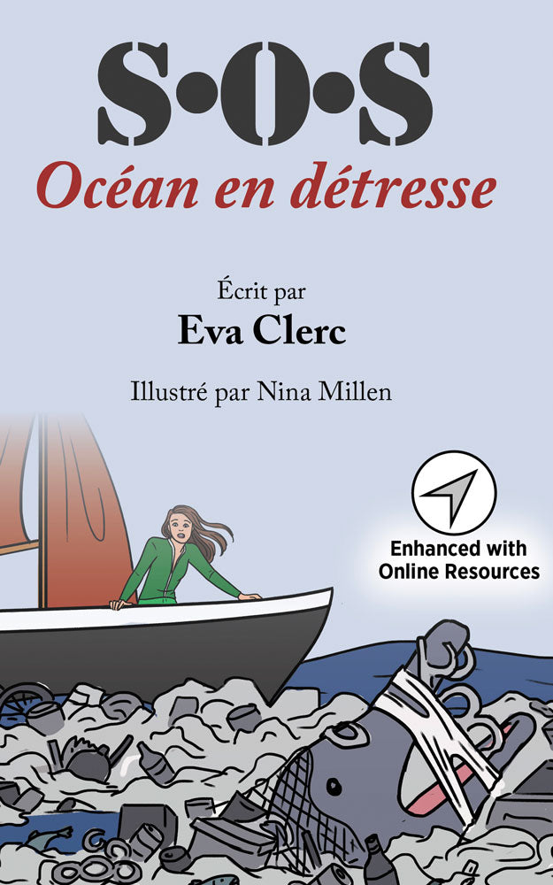 S.O.S. Océan en détresse - Level 4 - French Reader by Eva Clerc