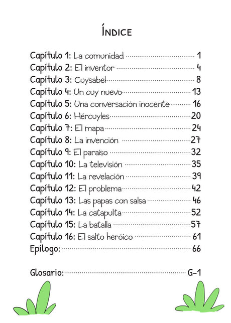 Cuyes en crisis Spanish Level 1 Reader