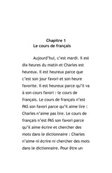 La classe des confessions (Part 1) French Level 1 Reader