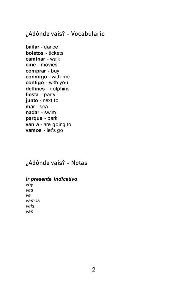 Poesía Gramatical Spanish 1–2 Reader