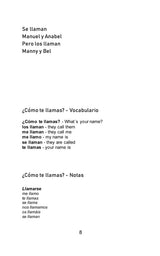 Poesía Gramatical Spanish 1–2 Reader