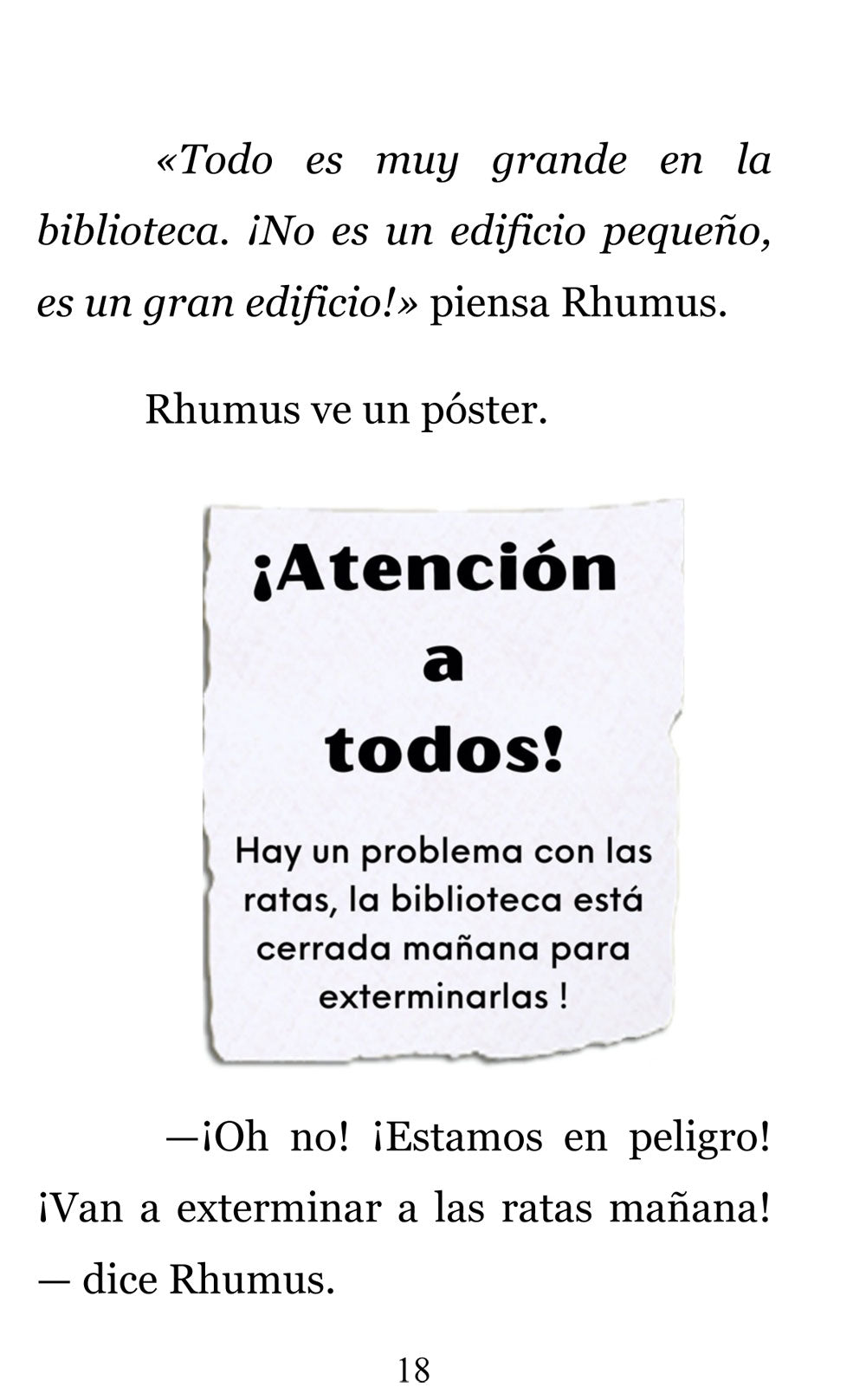 Rhumus se esconde en Madrid Level 1 Spanish Reader