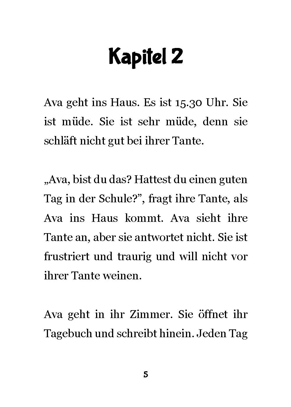 Avas Tagebuch Level 2 German Reader