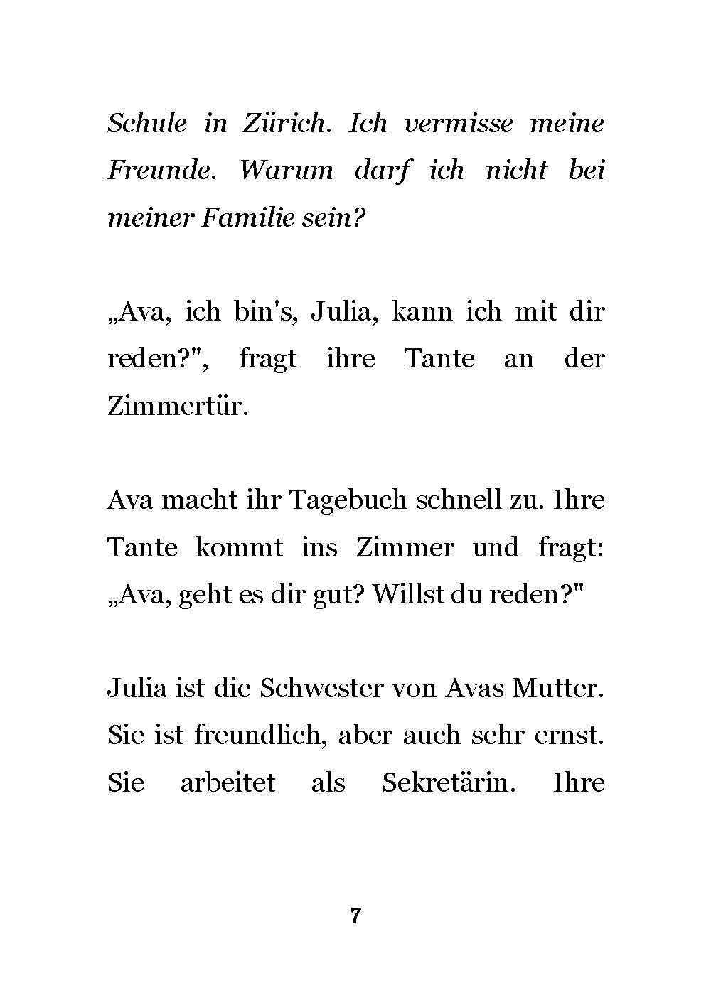 Avas Tagebuch Level 2 German Reader