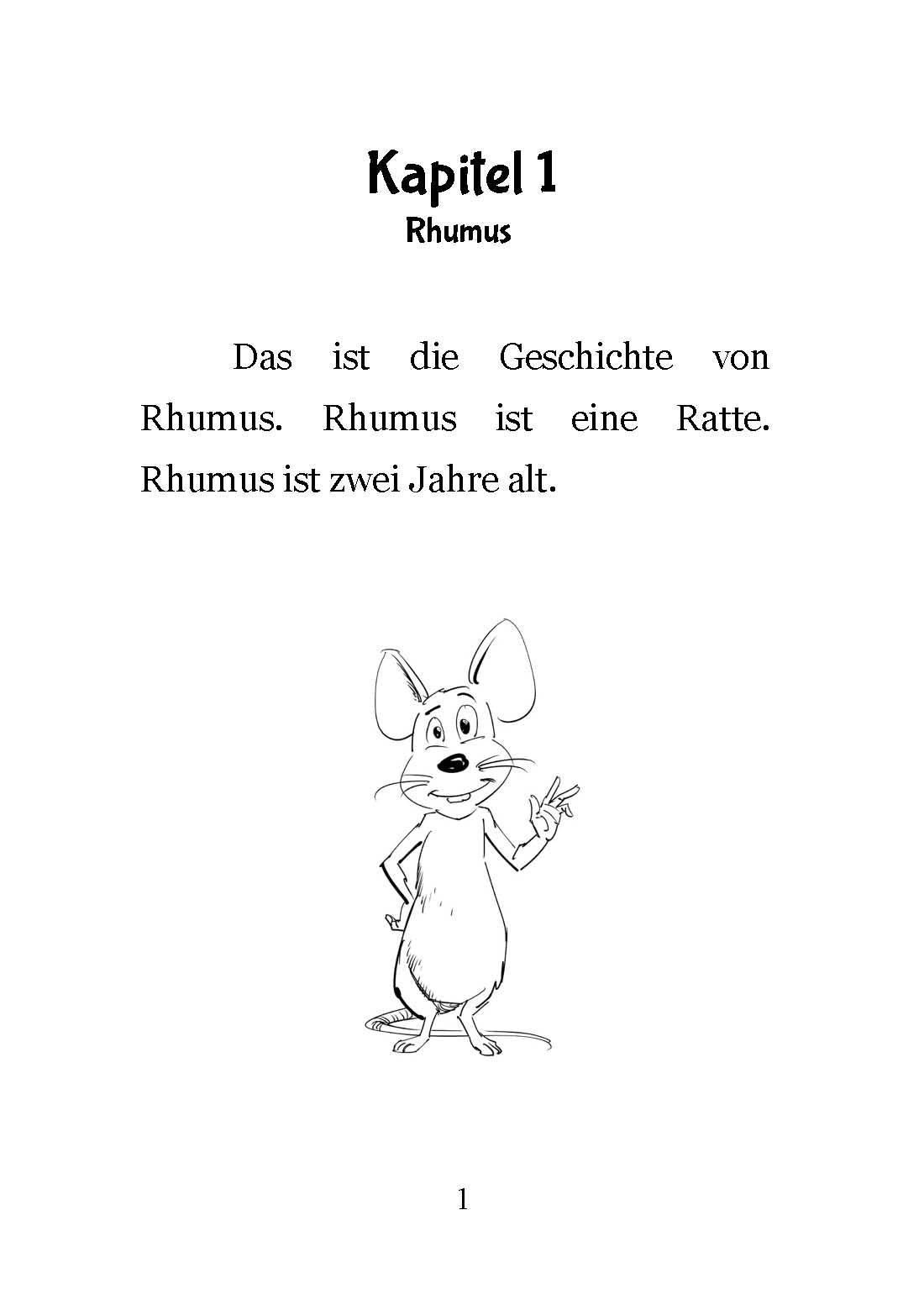 Rhumus in Berlin - Level 1 - German Reader by Theresa Marrama