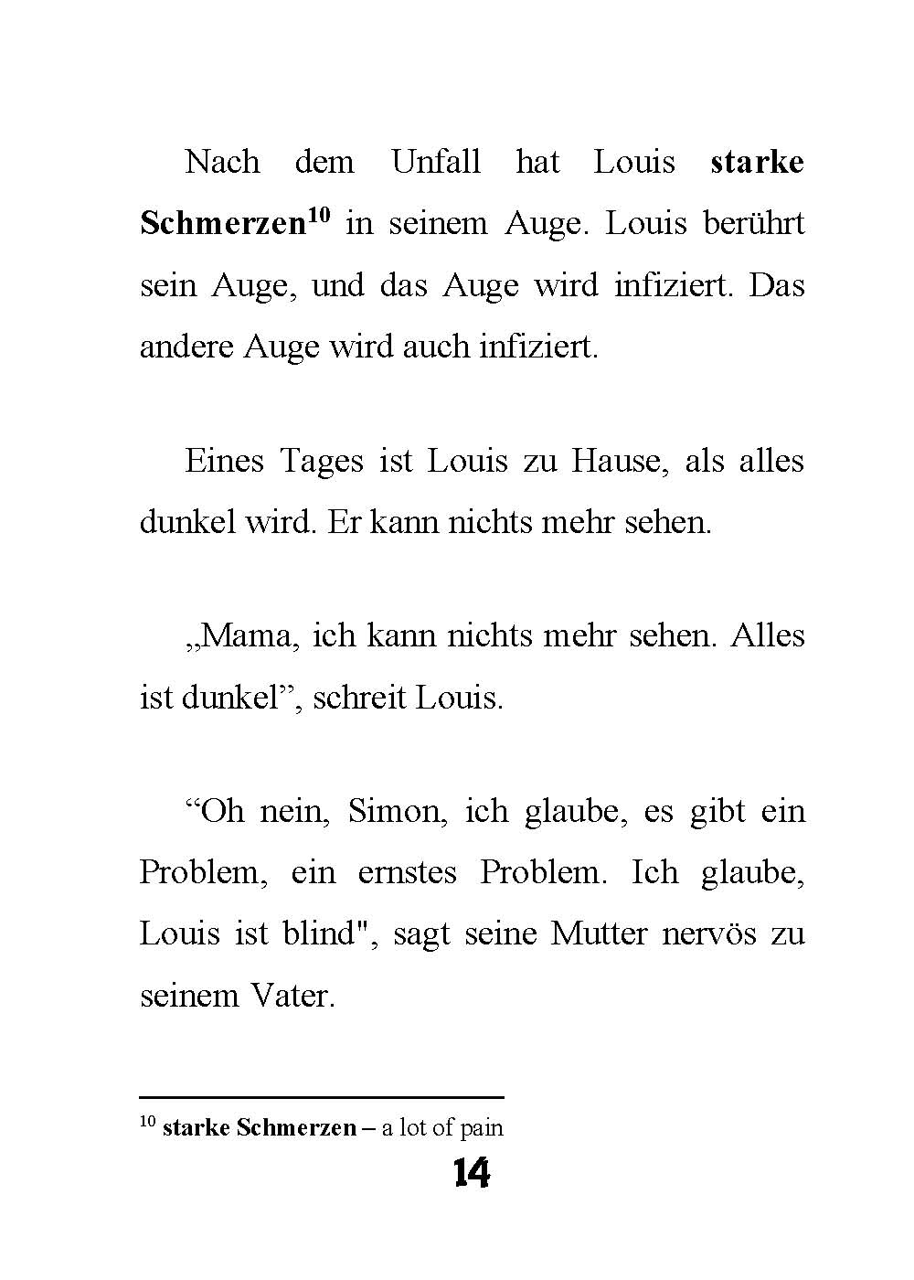 Louis Braille Level 2 German Reader