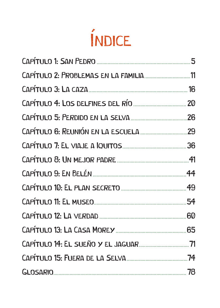 Secretos de la Selva Spanish Level 3 Acquisition Reader