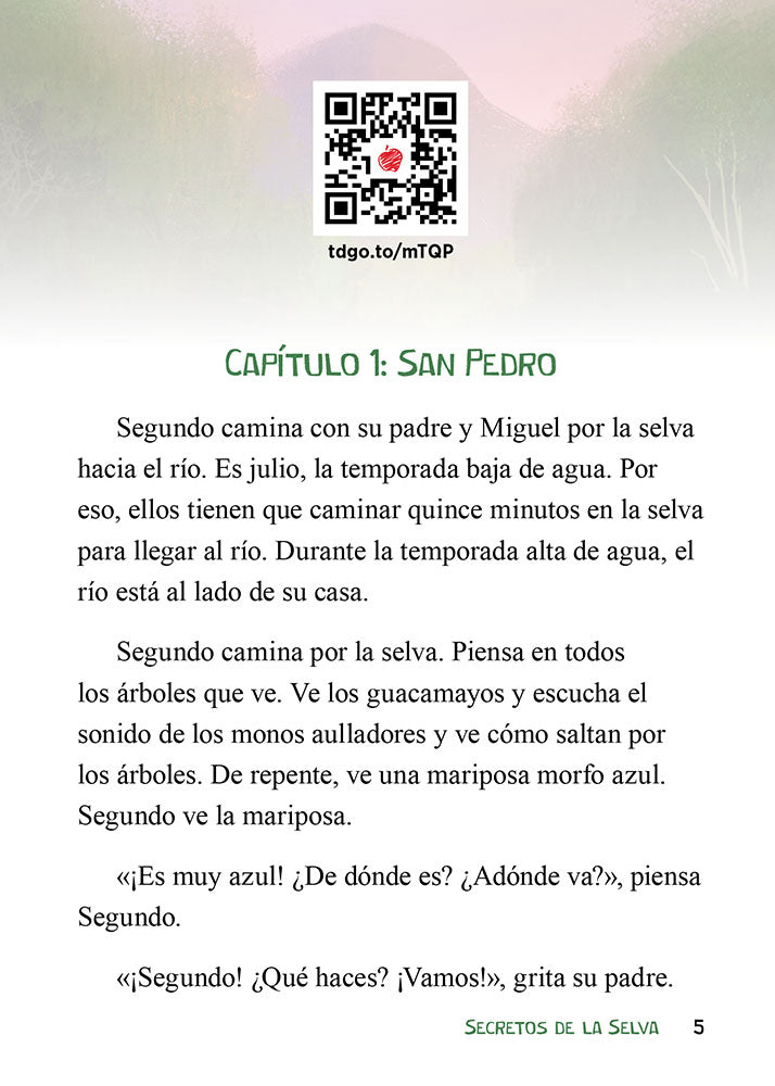 Secretos de la Selva Spanish Level 3 Acquisition Reader