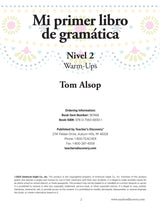 Mi primer libro de gramática Level 2 Activity Book