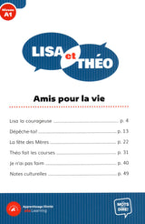 Lisa et Théo - Amis pour la vie Level A1 French Reader