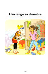 Lisa et Théo - À la maison Level A2 French Reader