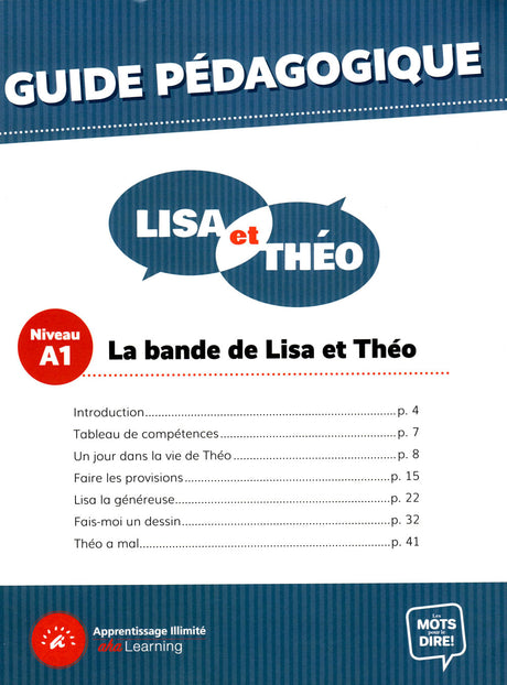 Lisa et Théo - La bande de Lisa et Théo Teacher's Guide