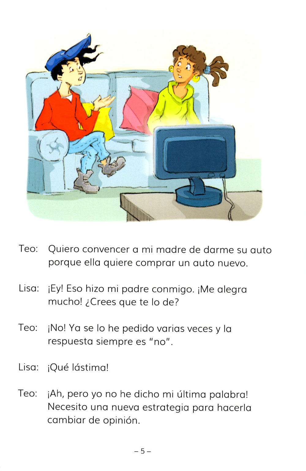 Lisa y Teo: Altibajos Level B1 Spanish Reader