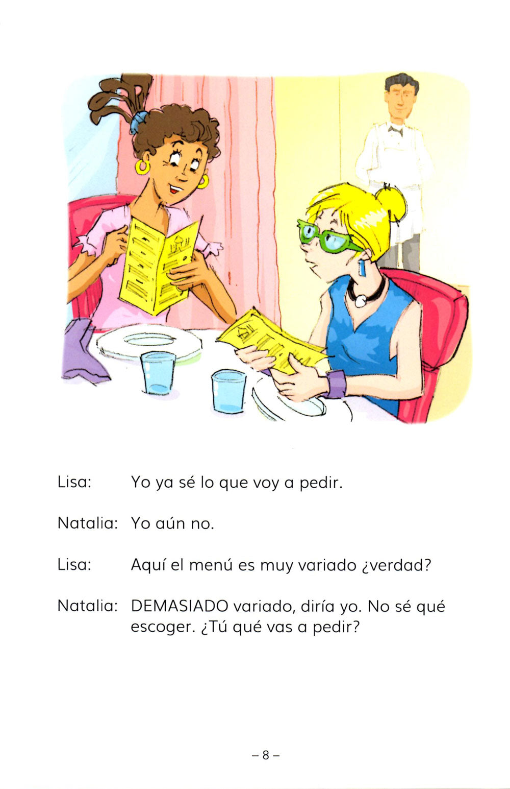 Lisa y Teo: Cada quien sus gustos Level B1 Spanish Reader