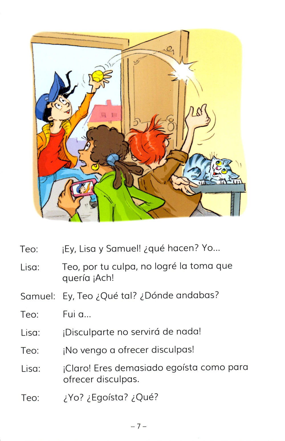 Lisa y Teo: Ponen manos a la obra Level B2 Spanish Reader