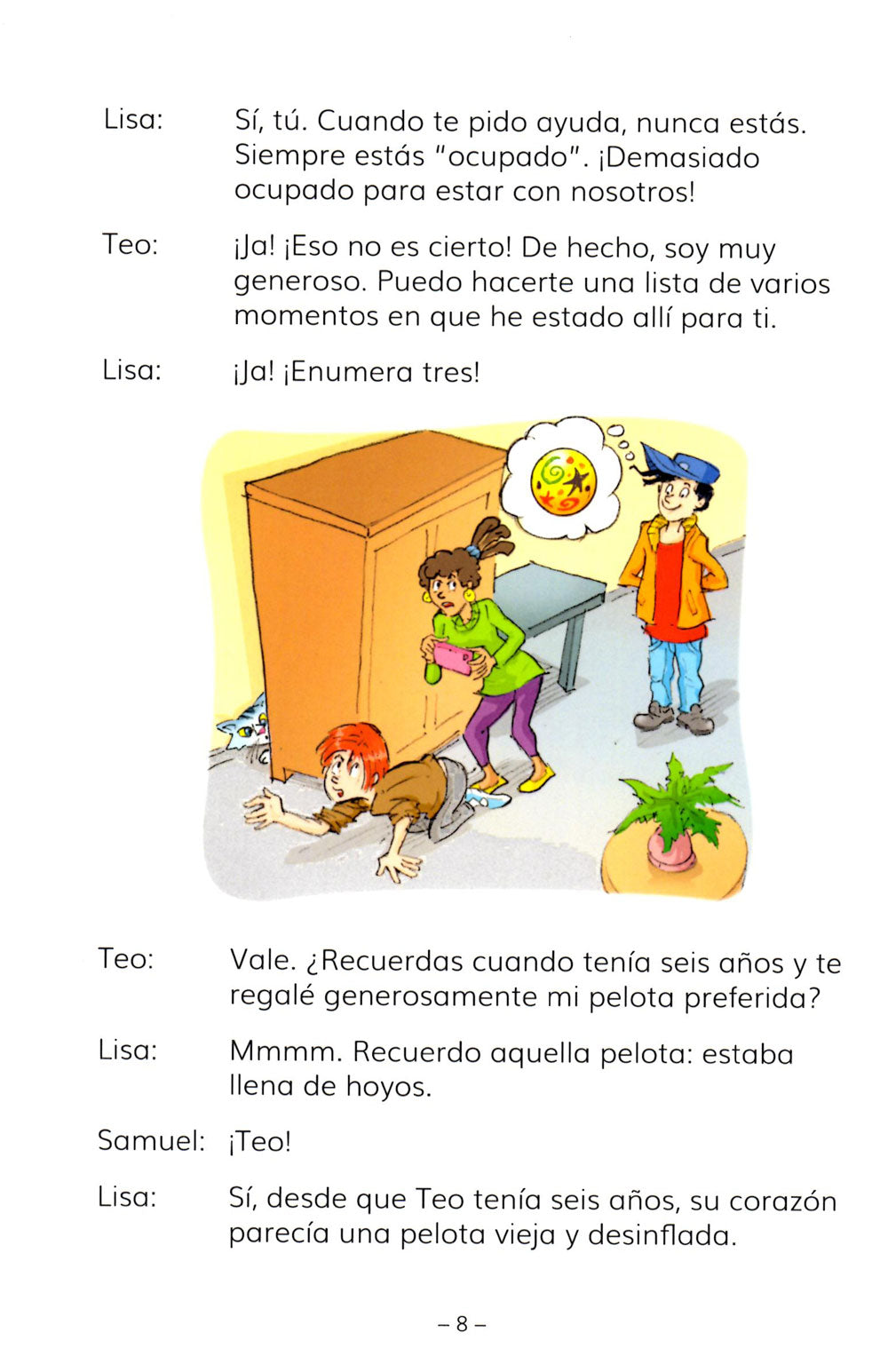 Lisa y Teo: Ponen manos a la obra Level B2 Spanish Reader