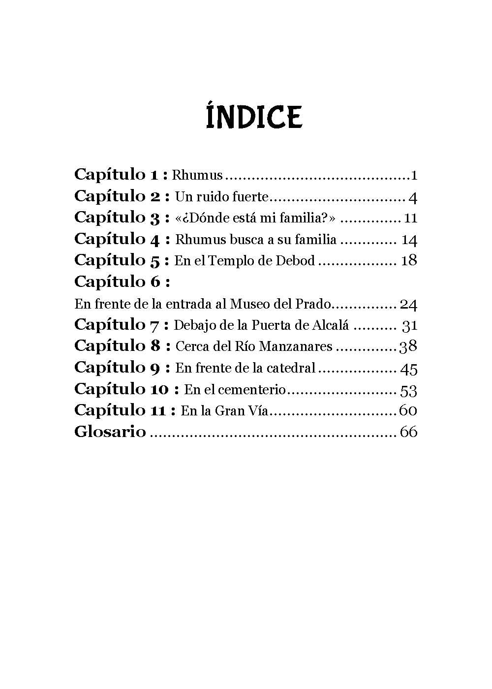 Rhumus en Madrid Level 1 Spanish Reader