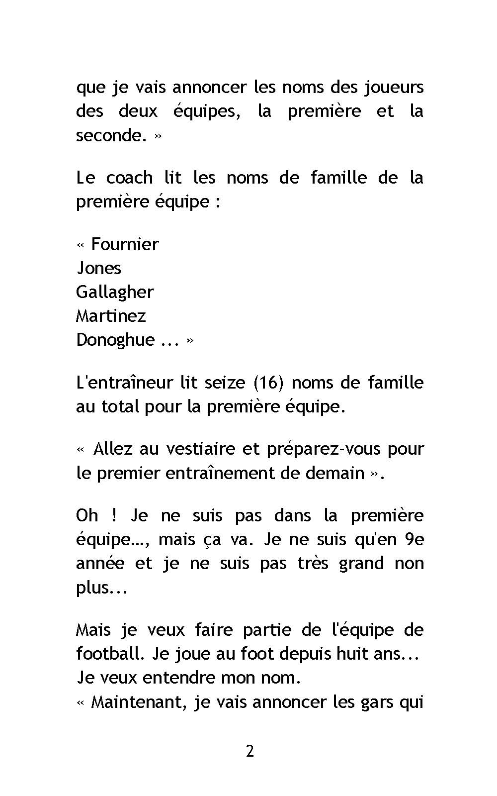 Football... américain ?! French Level 2 Reader