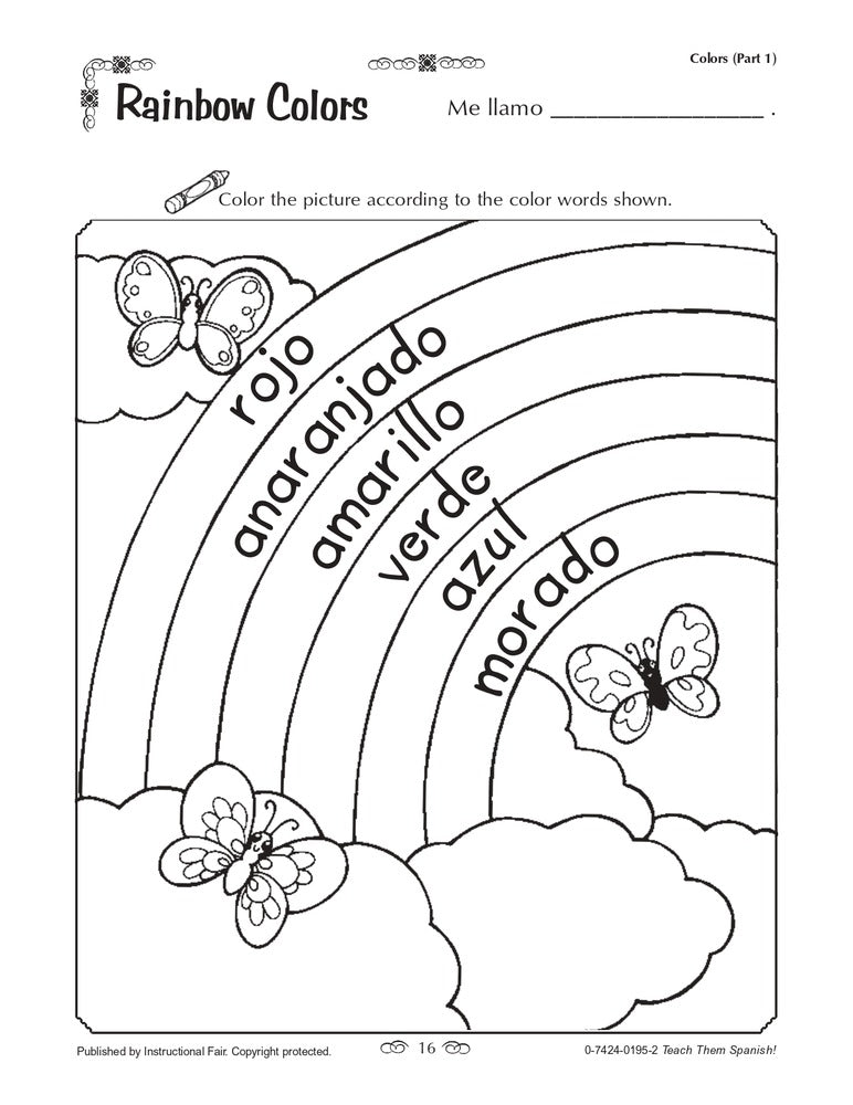 Teach Them Spanish! Resource Book Grade K eBook Download