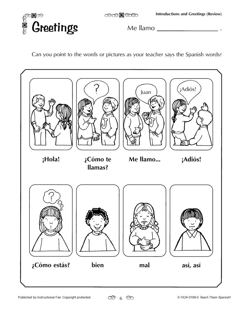 Teach Them Spanish! Resource Book Grade 1 eBook Download