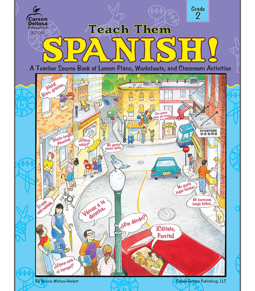 Teach Them Spanish! Resource Book Grade 2 eBook Download