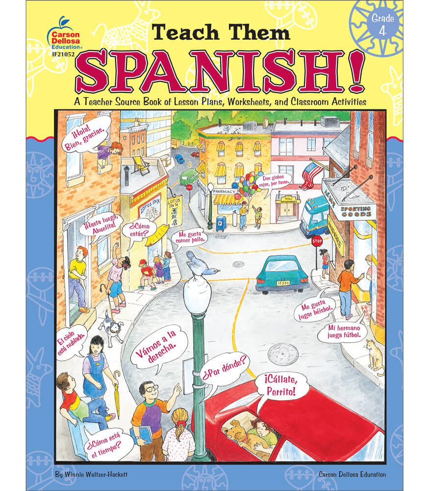 Teach Them Spanish! Resource Book Grade 4 eBook Download