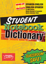 Student Spanish Notebook Dictionary