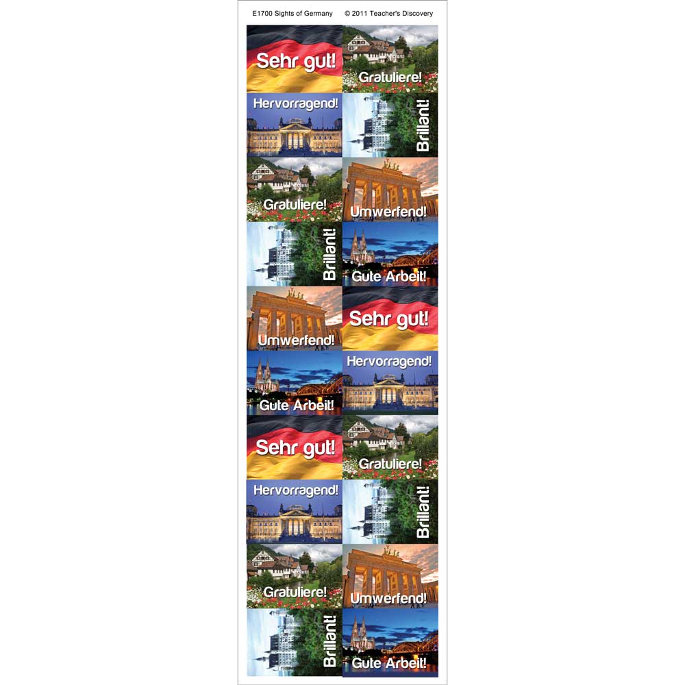 Sights of Germany Stickers (60)