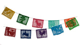 Plástico picado fiesta mexicana Garland - Spanish - Banner