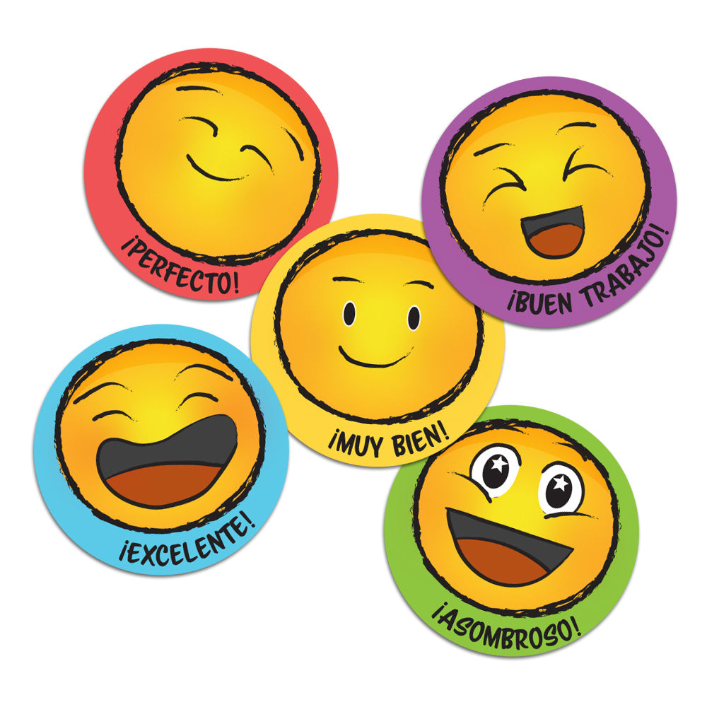 Smile Spanish Stickers