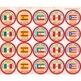 Passport Stamp Spanish Stickers