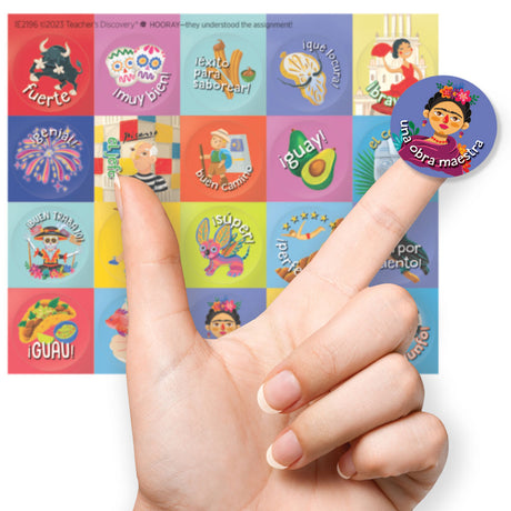 Affirmation Spanish Stickers 100 Pack