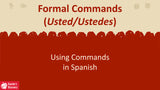 Quick Spanish Grammar Presentation Set of 37