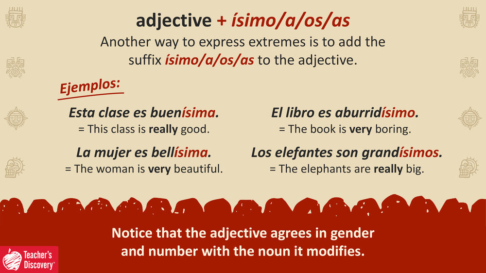 Quick Spanish Grammar Presentation – Superlatives