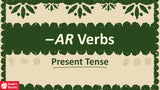 Quick Spanish Grammar Presentation – -AR Verbs